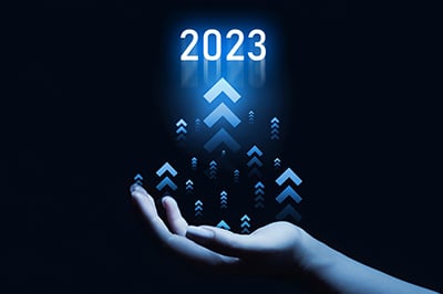 Ten Technologies Shaping the Japanese IT Market in 2023（2023年の日本のIT市場を形成する10のテクノロジ）のロゴ画像