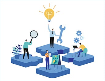 業務変革のアイデア創出アプローチのロゴ画像