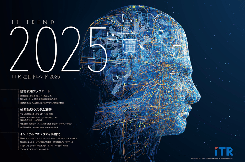 図．2025年に注目すべきIT戦略テーマ