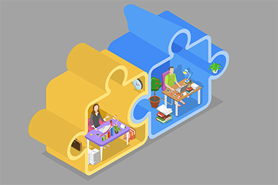 ITR White Paper:ハイブリッドワーク時代に問われる従業員エンゲージメントのロゴ画像