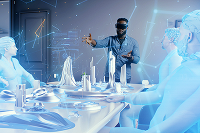 Introducing the Metaverse（メタバースとは何か）のロゴ画像