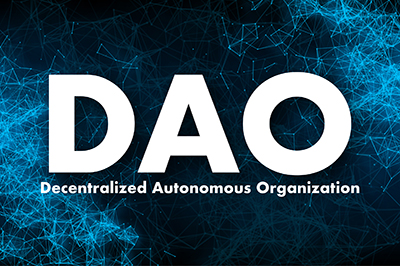 DX推進のためのDAO（分散型自律組織）のロゴ画像