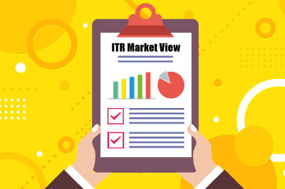 ITR Market View：音声認識市場（2021年度）のロゴ画像