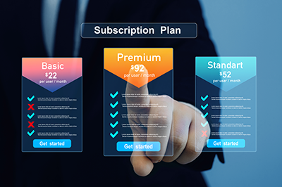 サブスクリプション管理の高度化に向けてのロゴ画像