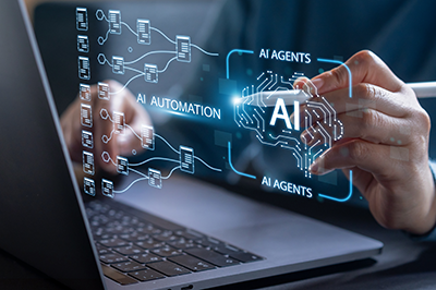 ERPにおけるAIエージェントの実装のロゴ画像